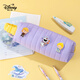 迪士尼（Disney）學(xué)生筆袋 高顏值大容量?jì)和木呤占{袋 小學(xué)生DIY痛包耐磨鉛筆袋 冰雪奇緣紫色P85259C1-6