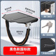 可普電動(dòng)車(chē)電瓶鎖踏板防偷神器雅迪愛(ài)瑪電瓶車(chē)電池鎖鏈條專(zhuān)用保護(hù)蓋板 新國(guó)標(biāo)尊享款-黑色【加寬四拉8鉚釘+帶包邊】