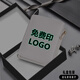 美倫博士來圖定制logo錢包照片圖案手工卡包女一體二合一小眾設(shè)計(jì)高級(jí)感 白色短款夜光版