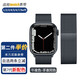 達梭適用applewatch10/9/8/7表帶不銹鋼蘋(píng)果表帶iwatch6/5/金屬磁吸硅膠尼龍Ultra2米蘭尼斯表帶 午夜色【米蘭尼斯】 44/45/46/49mm表盤(pán)通用