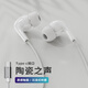 蛇圣（Holy serpent） 耳機(jī)有線入耳式降噪線控帶麥音樂游戲type-c耳機(jī)適用于小米 陶瓷白Type-c接口【系統(tǒng)兼容丨品質(zhì)保障】