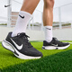 耐克男子緩震專業(yè)跑步鞋冬季公路反光NIKE JOURNEY RUN FN0228 001黑/白/煤黑 40