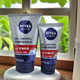 妮維雅（NIVEA）男士洗面奶潔面乳 控油抗痘潔面泥100g+50g