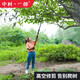 中村一郎電動(dòng)高枝剪刀伸縮式果樹(shù)粗枝剪大功率充電式園林剪枝剪刀電動(dòng)農具 4公分高枝剪套裝（剪刀+桿）