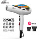 艾信吹風(fēng)機8010發(fā)廊大功率2250W理發(fā)店發(fā)型師專(zhuān)用大風(fēng)力速干低噪音冷熱風(fēng)恒溫負離子護發(fā)高速電吹風(fēng)筒 鳳凰時(shí)尚版