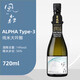 風(fēng)之森阿爾法AlphaType3純米大吟釀微氣泡清酒起泡發(fā)酵酒 JAL航空餐酒 阿爾法3菩提酛純米大吟釀 720ml