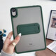 酷思麥2025款蘋果air7/6/5保護套ipad10代后殼pro11英寸A2602平板殼ipad7適用mini6/7支架ipad9磨砂硬殼 【一體支架暗夜綠】贈筆 iPad Mini4/5(7.9英