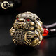 禮之源《時(shí)來運(yùn)轉(zhuǎn) 》全銅鎏金貔貅手把件銅工藝品包掛飾品手玩創(chuàng)意擺件 銅本色時(shí)來運(yùn)轉(zhuǎn)長(zhǎng)4.5寬4高4.5CM