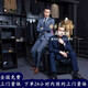 淵捷（上門(mén)量體）量身定做西服套裝男休閑羊毛西裝訂做結婚禮服工作服 深灰色(鼠灰) 上衣+褲子 量身定做 不支持退貨 免費調整