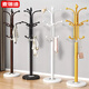 麥瑞迪衣架衣帽架落地掛衣架簡(jiǎn)約現代門(mén)廳臥室鐵藝架子網(wǎng)紅理石底盤(pán)架子 理石底盤(pán)白-白色