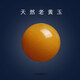 卓靚天然7A老黃玉散珠 diy手工飾品配件玉石串珠手鏈項(xiàng)鏈翡翠單顆 8mm/顆
