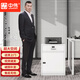 中偉（ZHONGWEI）辦公柜矮柜活動柜打印機柜密碼柜桌下收納柜一斗一門白色密碼鎖
