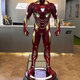 mk50 1比1 鋼鐵俠22處發(fā)光復仇者聯(lián)盟漫威人物模型擺件贈送底座