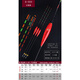 黃金眼重力感應(yīng)夜光漂魚漂咬鉤變色電子漂日夜兩用浮漂 G-005大物漂/配CR425電池 3號(hào)(日夜兩用尾+重力感應(yīng)變色尾)