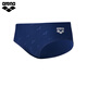 阿瑞娜（arena）泳褲徐嘉余同款男三角泳褲運動(dòng)暗紋高彈沖浪三角泳衣防尷尬 藏藍色（NVY） XL