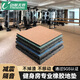 動聯(lián)無界 健身房地墊橡膠地磚 力量區(qū)緩沖隔音地板家用減震墊子 幻彩密點減震地墊2.0cm/塊