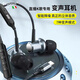 essonio意大利品牌【自帶聲卡】高品質(zhì)有線耳機(jī)數(shù)字音頻K歌直播游戲?qū)Ｓ媒翟胪ㄔ抰ype-c入耳式通用耳麥 黑灰色TYPE-C【7種K歌模式】