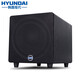 HYUNDAI現(xiàn)代有源低音炮  家庭KTV影院音響 家用大功率超重低音  低頻音箱 現(xiàn)代10英寸有源低音炮