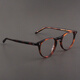 MOSCOT LEMTOSH眼鏡框男士 復古板材小臉玳瑁色框 美式紳士們同款豹紋近視鏡架女 玳瑁色框