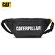 卡特（CAT）胸包潮斜挎包大號大容量iPad包個(gè)性騎行運動(dòng)單肩包男 黑 84261