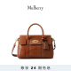 Mulberry【礼物】/玛葆俪Bayswater斜挎包手提单肩学院女包 褐色