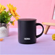 膳魔師THERMOS 新款保溫泡茶咖啡杯辦公室男女水杯子情侶JDG-351 團(tuán)購定制LOGO 黑色（團(tuán)購?fù)扑]款）340ml