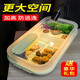 森森（SUNSUN）養(yǎng)烏龜專用缸家用龜缸烏龜飼養(yǎng)缸小烏龜專用缸爬臺(tái)曬臺(tái)烏龜缸 【龜便分離】38cm長綠色 單缸