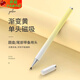 欽洛多功能手寫(xiě)筆ipad平板畫(huà)畫(huà)游戲剪輯觸屏筆適用華為蘋(píng)果手機電容筆 筆蓋可磁吸漸變黃ABS烤漆 單品-配置1圓盤(pán)硅膠筆頭