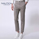 諾帝卡（NAUTICA）西褲男 Nautica?Tailored商務(wù)簡(jiǎn)約正裝直筒褲長(cháng)褲男士西褲 NXKS010172 灰色 30