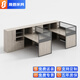 晟晏辦公家具職員辦公桌椅組合屏風(fēng)工位桌  雙人位【不含椅】