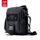 MAXGEAR 馬蓋先西北風(fēng)單肩斜挎包 商務(wù)公文包 戶外軍迷戰(zhàn)術(shù)運(yùn)動休閑通勤 黑色