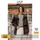 LILY2025秋新款女裝復(fù)古休閑連帽抽繩百搭寬松通勤風(fēng)衣式夾克外套 710咖啡 M