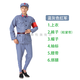 藍(lán)獅牧紅軍演出服成人八路軍合唱男女舞臺話劇大人新四軍兒童小紅軍衣服 藍(lán)灰色 紅軍 170(身高166-175厘米)