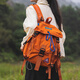 威納登戶外登山包女輕便徒步休閑運動包大容量旅行雙肩包男大學生背包 桔色
