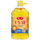魯花 1:5-10食用植物調(diào)和油5L大桶食用油家用