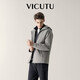 威可多（VICUTU）【破風(fēng)者二代】男夾克三防不悶汗城市輕戶(hù)外百搭外套次元灰185/1A