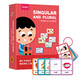 莎林saalin兒童英文單詞認知閃卡片小學(xué)英語(yǔ)口語(yǔ)早教玩具點(diǎn)讀筆一年級 【點(diǎn)讀版】認知閃卡-單復數
