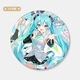初音未來周邊吧唧徽章谷子雙閃鐳射58mm書包掛件掛飾學(xué)生胸針禮物 2 58MM-鐳射鐵底