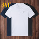 361°短袖男t恤翻領(lǐng)POLO衫夏季新款輕薄寬松透氣運動(dòng)服男士速干上衣男 本白4119 M 170