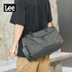 LEE短途旅行袋男大容量干濕分離健身包出差旅行包簡(jiǎn)約斜挎包女潮流 淺灰色