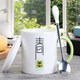 CEROUKY邊彩杯子春夏秋冬四季陶瓷杯個(gè)性定制咖啡杯牛奶杯早餐杯帶蓋勺 春帶蓋勺 1個(gè) 350ml