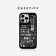 CASETIFY Evangelion x CASETiFY聯(lián)名字體拼接適用于iPhone16/15/14/13手機(jī)殼 鏡面黑框Magsafe iPhone 15 Pro Max