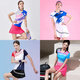圣希奴（SaintsYno）新款夏季羽毛球服女套裝運動(dòng)服男短袖比賽訓練隊服裝團購訂制 定制請聯(lián)系客服【團購免費印制】 L