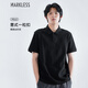 MARKLESS短袖男夏季POLO衫休閑上衣翻領T恤PLB3635M 星空黑 XL 