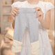 維諾亞女童秋裝套裝2025新款兒童襯衫打底褲寶寶洋氣兩件套時(shí)髦小童衛衣 灰色堆堆褲 80