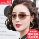 迪亞龍太陽(yáng)鏡女小臉2026新款偏光墨鏡優(yōu)雅復古小框網(wǎng)紅防紫外線(xiàn)開(kāi)車(chē)眼鏡 茶金框漸進(jìn)茶片