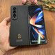 深非 三星W23手機(jī)殼w9023折疊屏殼膜一體保護(hù)套5G心系天下外殼防摔超薄全包商務(wù)男女殼 三星W23【心系天下】殼膜一體-PC硬殼-黑色
