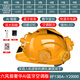 6個風(fēng)扇太陽能帶風(fēng)扇安全帽空調(diào)制冷多功能智能聲控語音工地帽頭盔防曬遮充電降溫帽子 智能AI黃6風(fēng)扇2.0W+空調(diào)藍(lán)牙