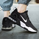 耐克（NIKE）男鞋 AIR MAX氣墊鞋緩震舒適透氣耐磨潮流時(shí)尚戶(hù)外休閑運動(dòng)鞋 DM0829-001/黑白/后掌氣墊 41