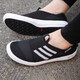 阿迪達(dá)斯 （adidas）涉水鞋男鞋2025夏季新款運(yùn)動(dòng)鞋戶外網(wǎng)面透氣一腳蹬休閑鞋HP8644 HP8644黑色 40